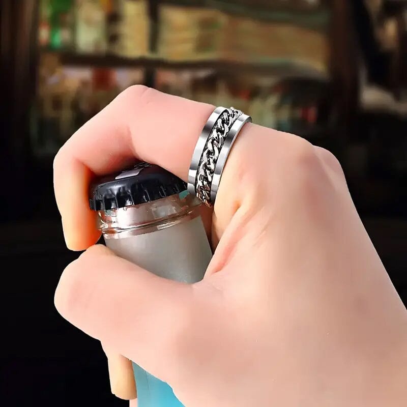 Men's 8mm Titanium Steel Ring