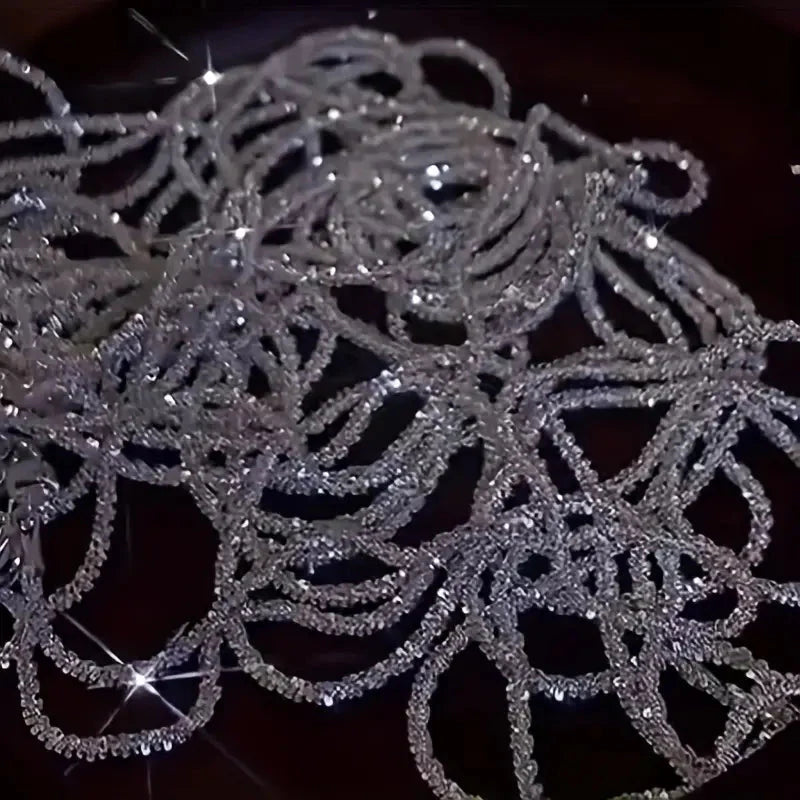 Cubic Zirconia Radiant Men &amp; Women Sky Star Necklace
