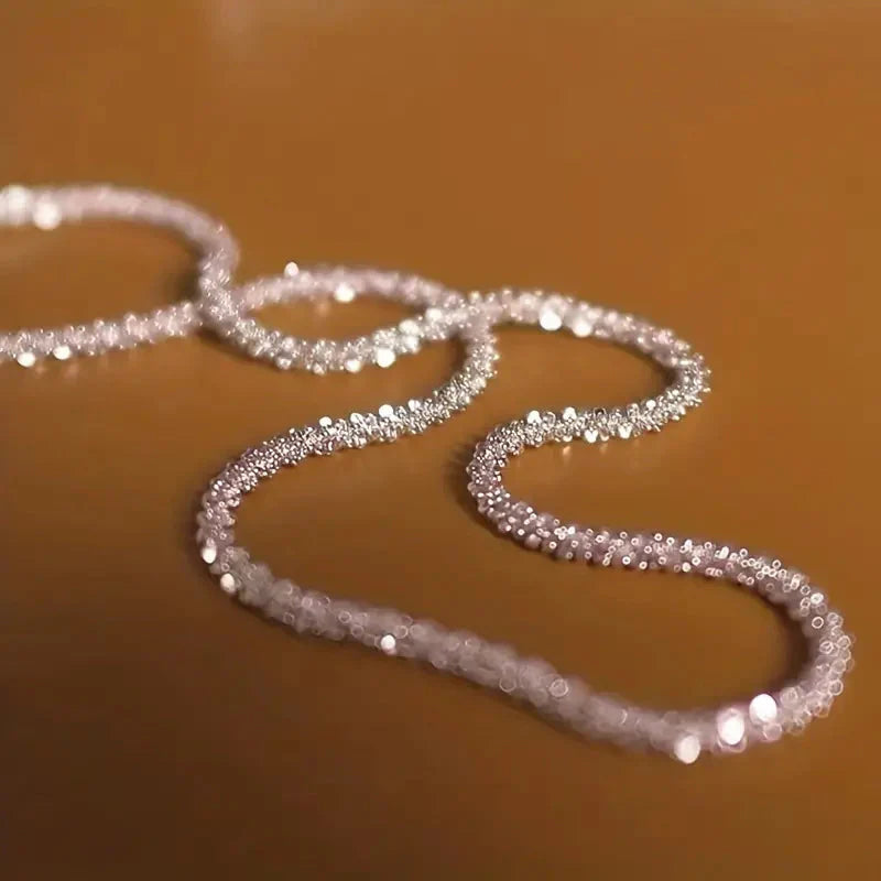 Cubic Zirconia Radiant Men &amp; Women Sky Star Necklace