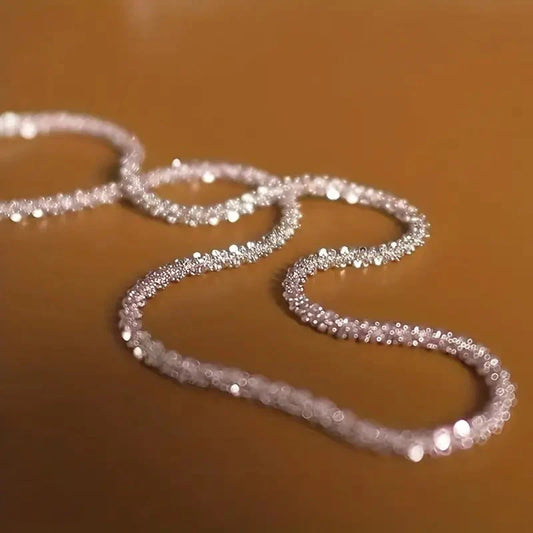 Cubic Zirconia Radiant Men &amp; Women Sky Star Necklace